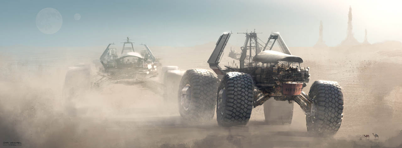 Illustration for article titled Last One to the Giant Desert Truck Gas Station is a Rotten Egg